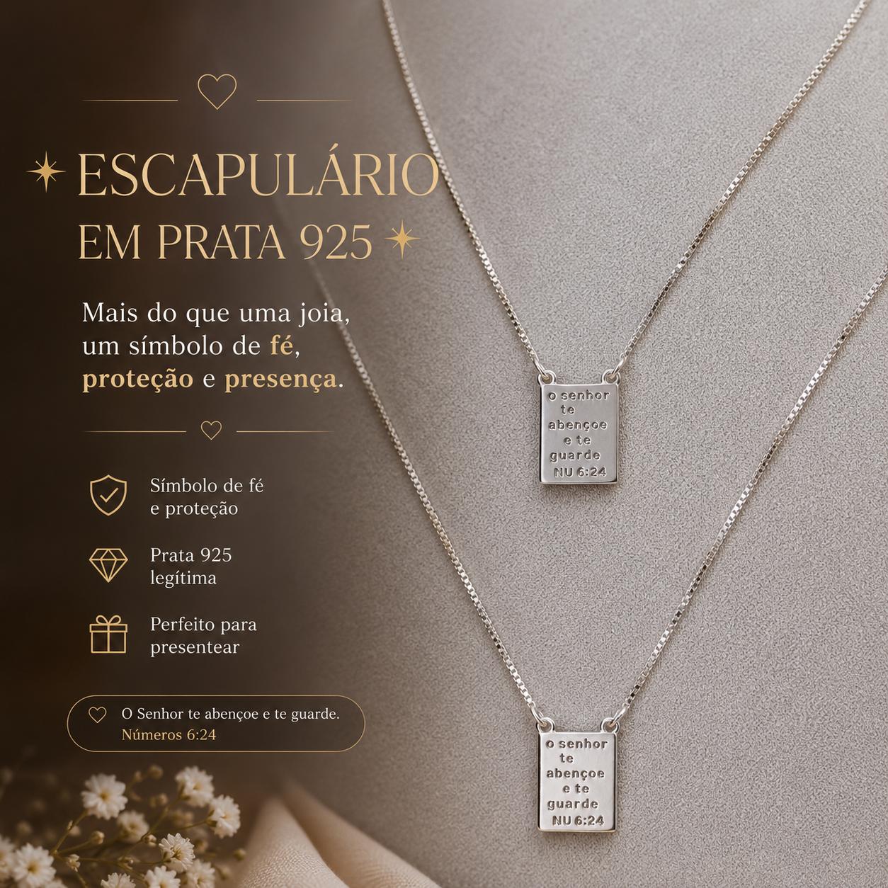Escapulário Prata 925